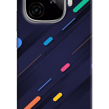 Abstract Design iQOO Neo 10R 5G Hard Case Back Cover by Casekaro