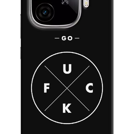 Go Fuck Yourself iQOO Neo 10R 5G Hard Case Back Cover by Casekaro
