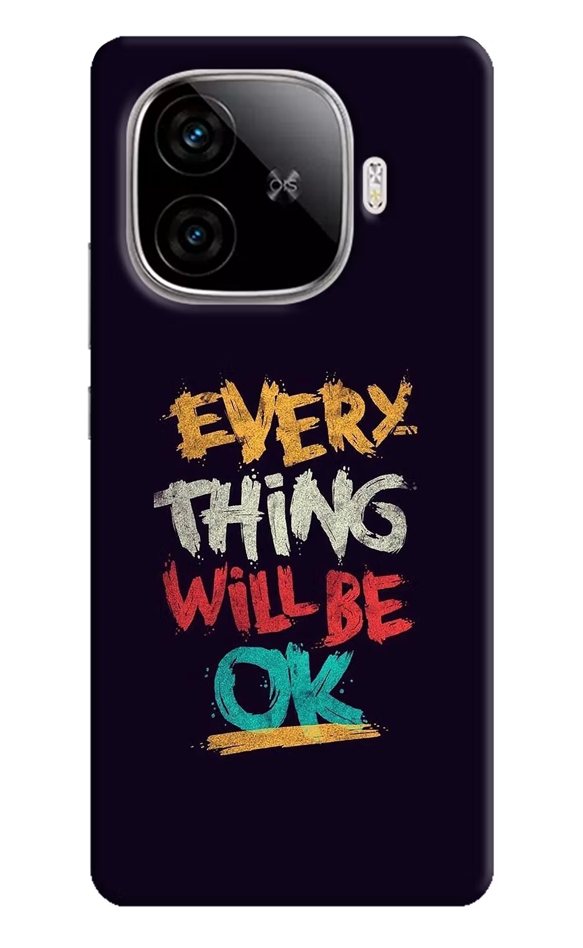 Everything Will Be Ok iQOO Neo 10R 5G Hard Case Back Cover by Casekaro
