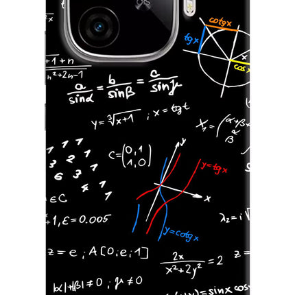 Mathematics Formula iQOO Neo 10R 5G Hard Case Back Cover by Casekaro