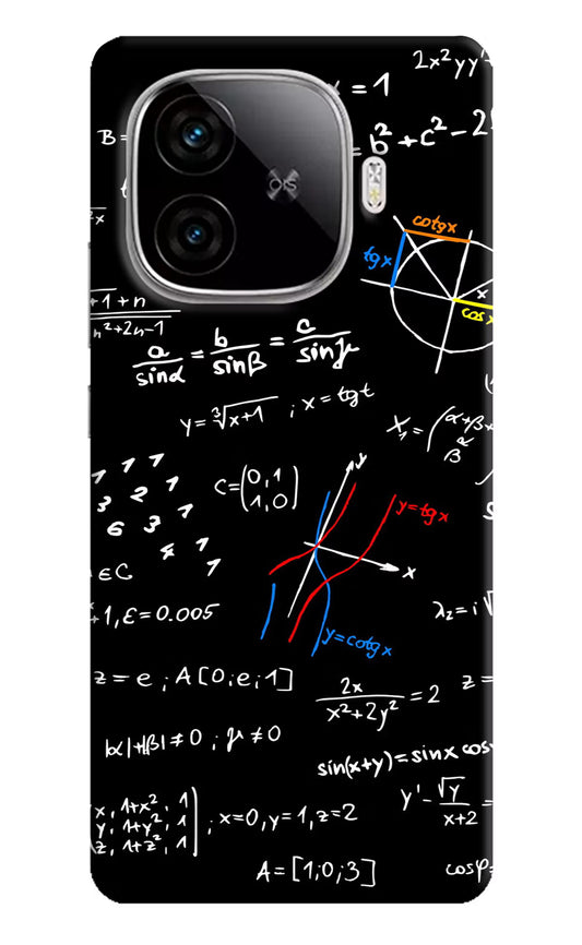 Mathematics Formula iQOO Neo 10R 5G Hard Case Back Cover by Casekaro