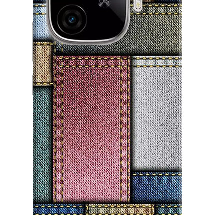Multicolor Jeans iQOO Neo 10R 5G Hard Case Back Cover by Casekaro