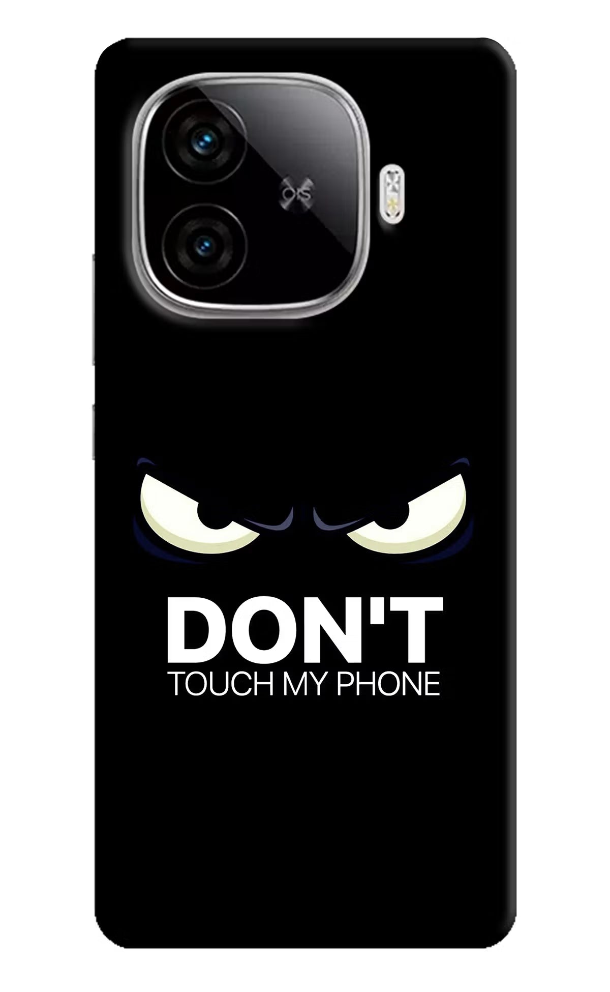 Don'T Touch My Phone iQOO Neo 10R 5G Hard Case Back Cover by Casekaro