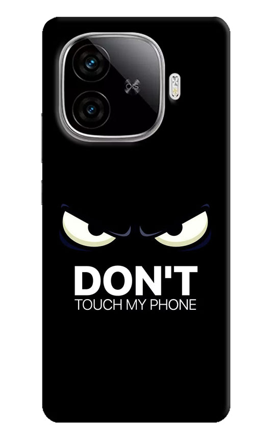 Don'T Touch My Phone iQOO Neo 10R 5G Hard Case Back Cover by Casekaro