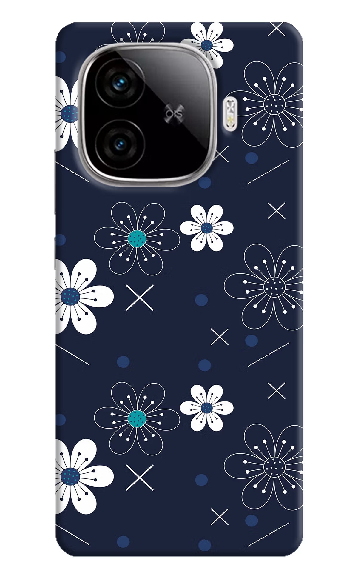 Flowers iQOO Neo 10R 5G Hard Case Back Cover by Casekaro