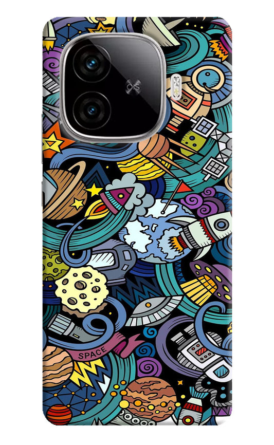 Space Abstract iQOO Neo 10R 5G Hard Case Back Cover by Casekaro