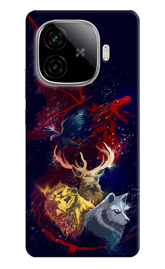 Game Of Thrones iQOO Neo 10R 5G Hard Case Back Cover by Casekaro