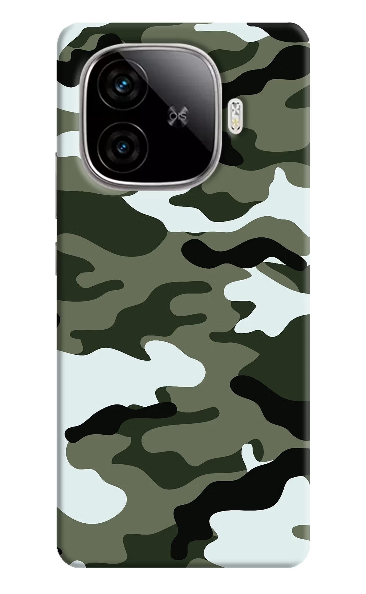 Camouflage iQOO Neo 10R 5G Hard Case Back Cover by Casekaro