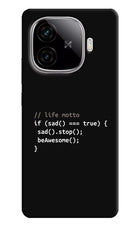 Life Motto Code iQOO Neo 10R 5G Hard Case Back Cover by Casekaro