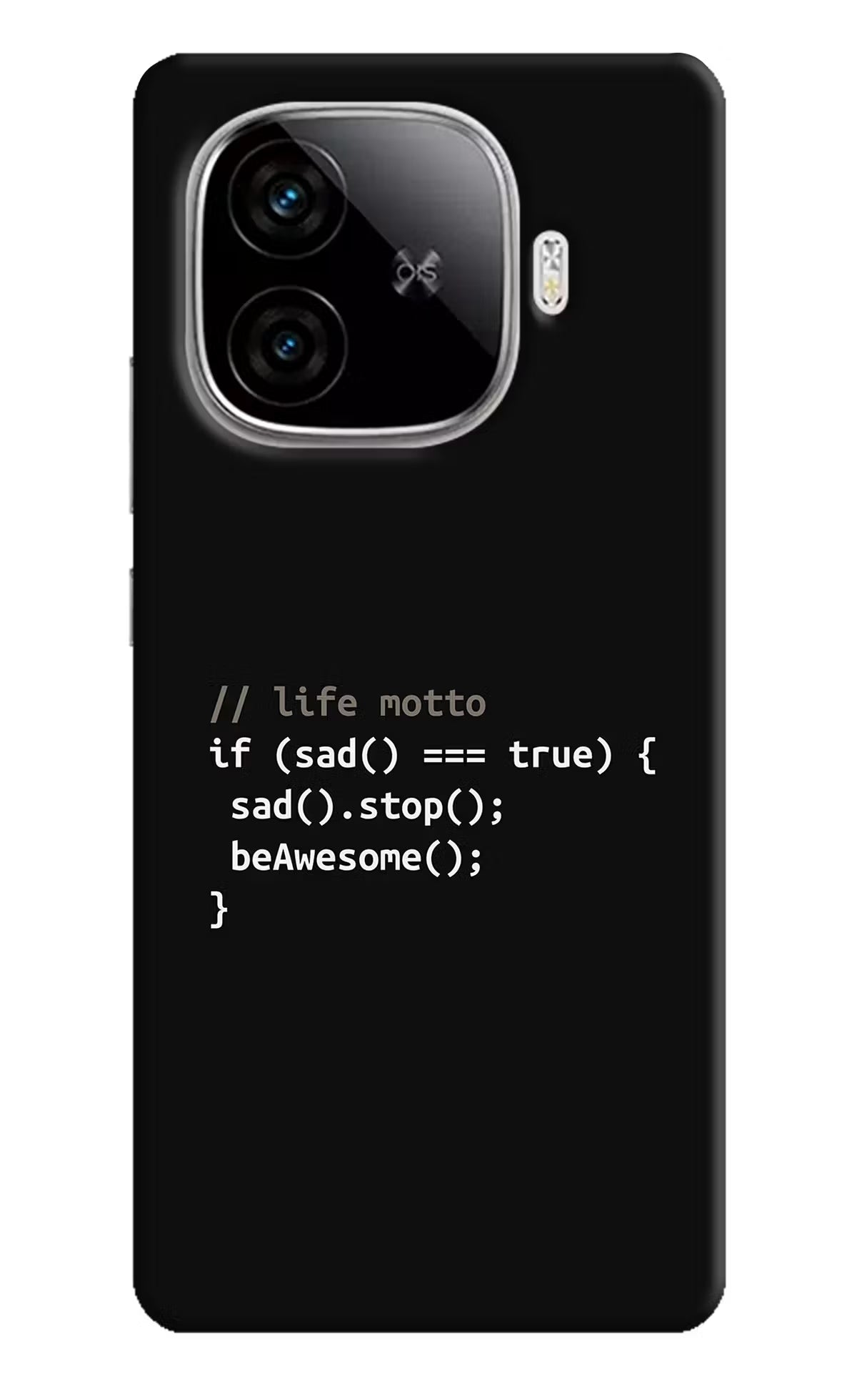 Life Motto Code iQOO Neo 10R 5G Hard Case Back Cover by Casekaro