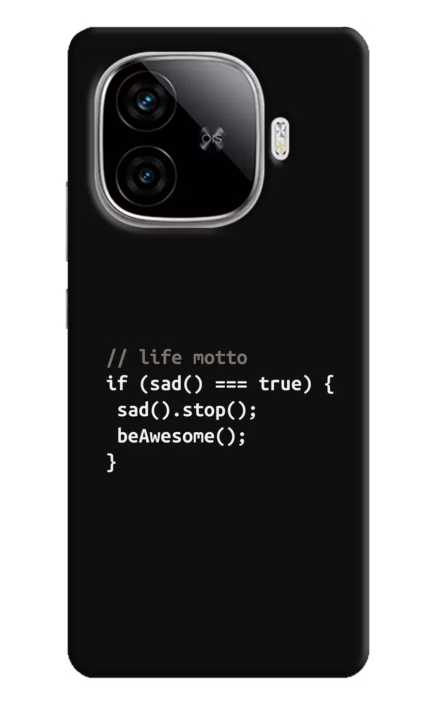 Life Motto Code iQOO Neo 10R 5G Back Cover, Hard case