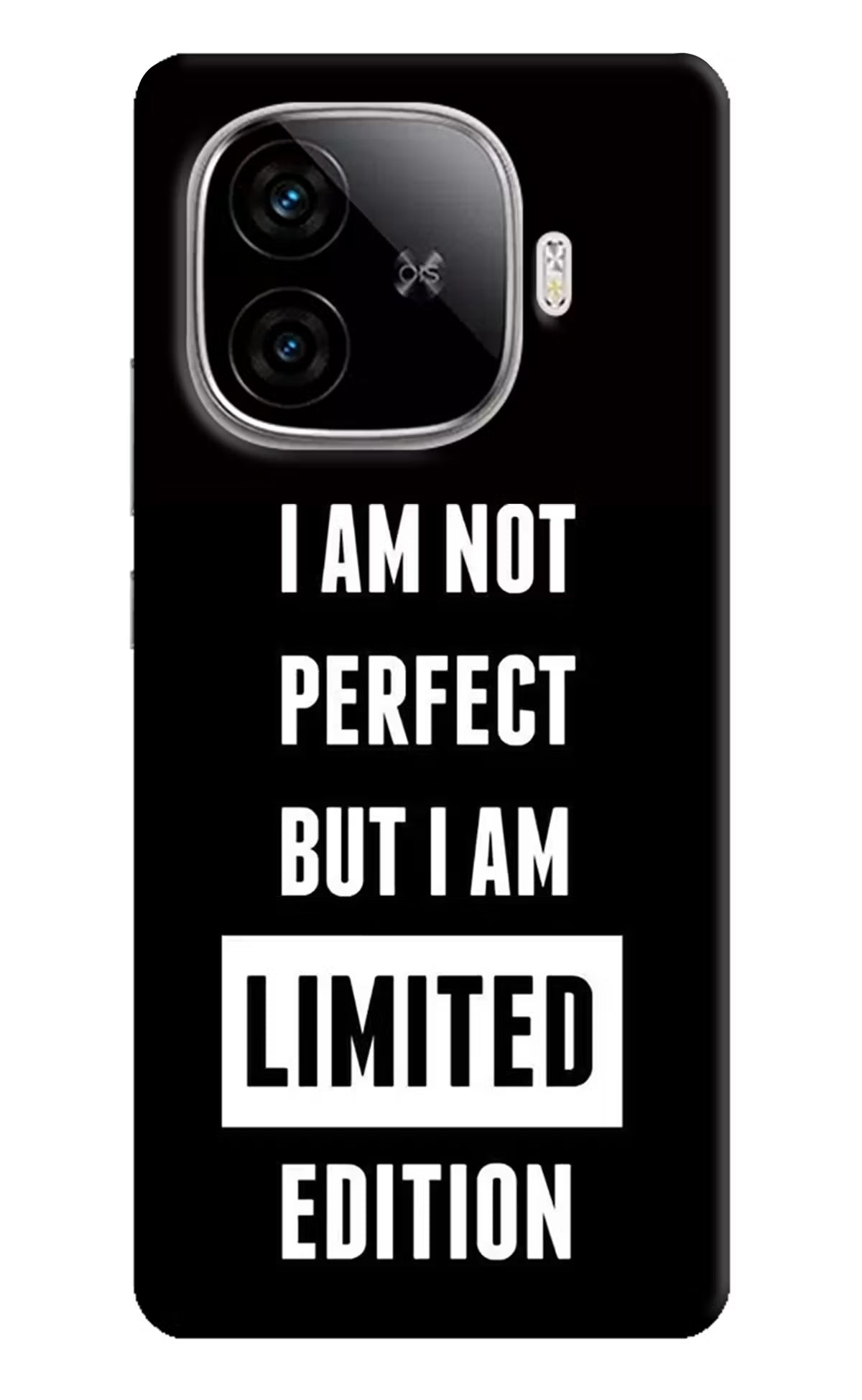 I Am Not Perfect But I Am Limited Edition iQOO Neo 10R 5G Hard Case Back Cover by Casekaro