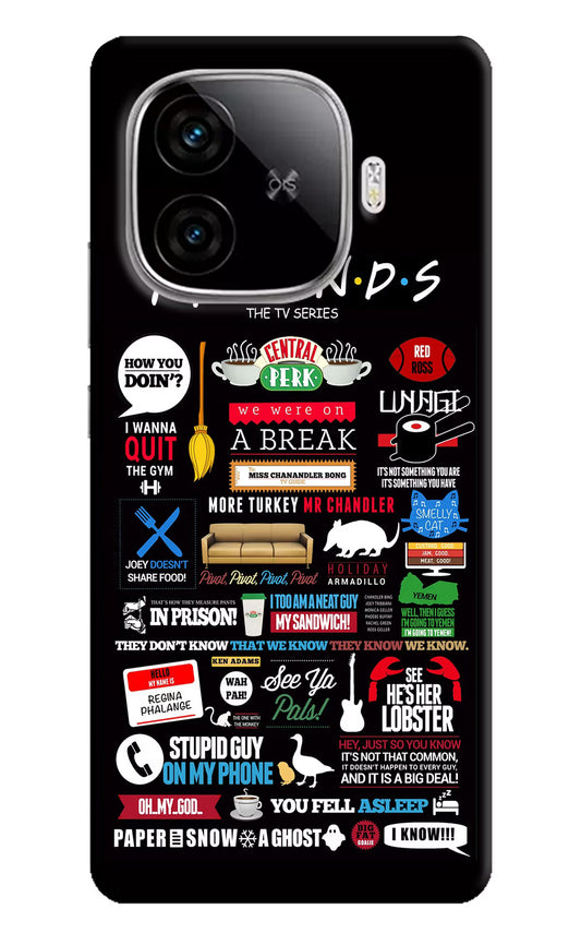 FRIENDS iQOO Neo 10R 5G Hard Case Back Cover by Casekaro