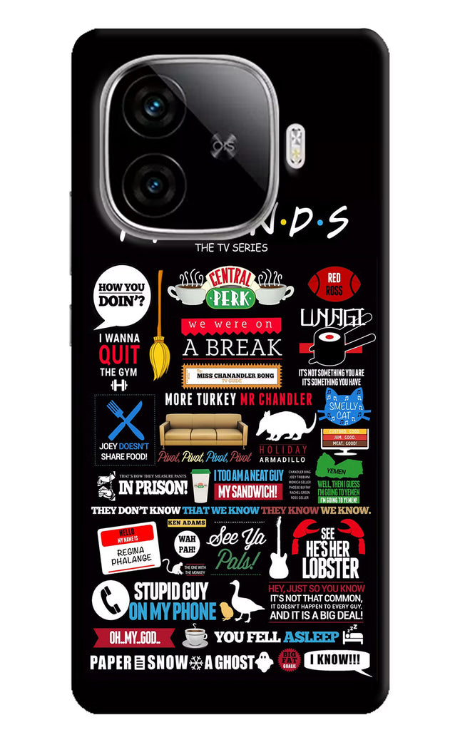 FRIENDS iQOO Neo 10R 5G Hard Case Back Cover by Casekaro