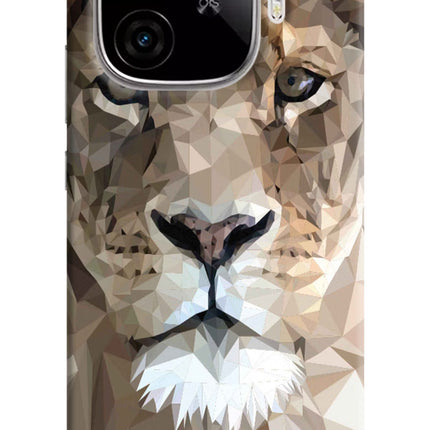 Lion Art iQOO Neo 10R 5G Hard Case Back Cover by Casekaro