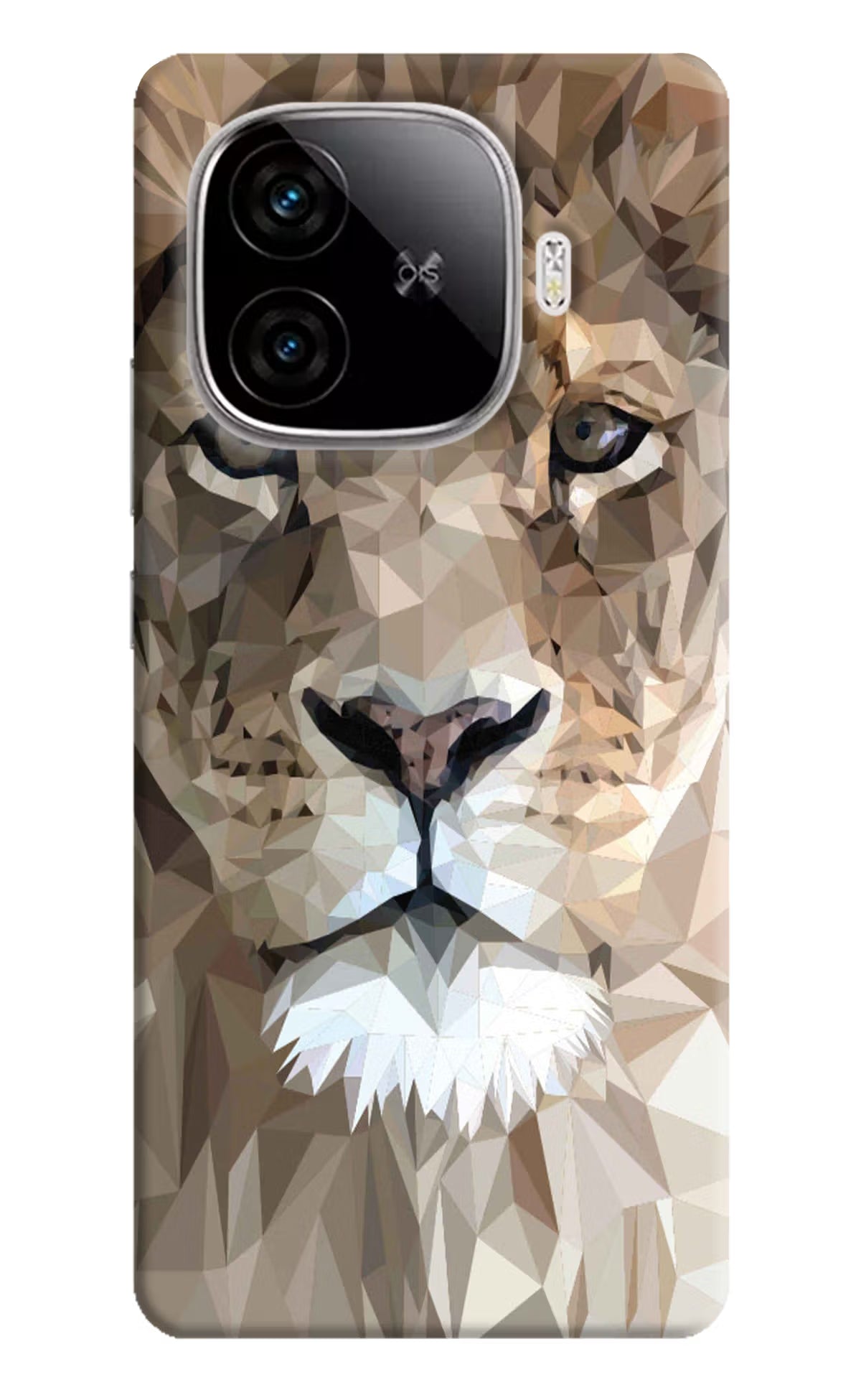 Lion Art iQOO Neo 10R 5G Hard Case Back Cover by Casekaro