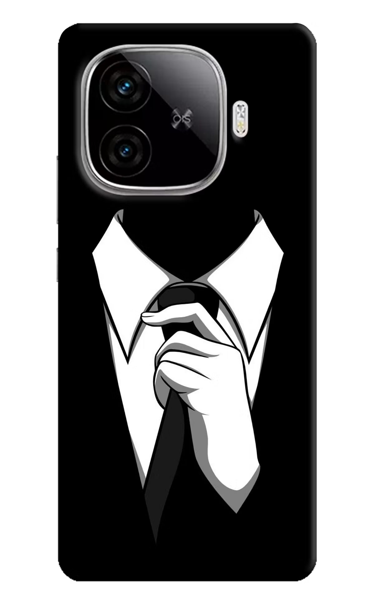 Black Tie iQOO Neo 10R 5G Hard Case Back Cover by Casekaro