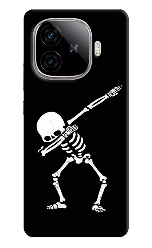 Dabbing Skeleton Art iQOO Neo 10R 5G Hard Case Back Cover by Casekaro