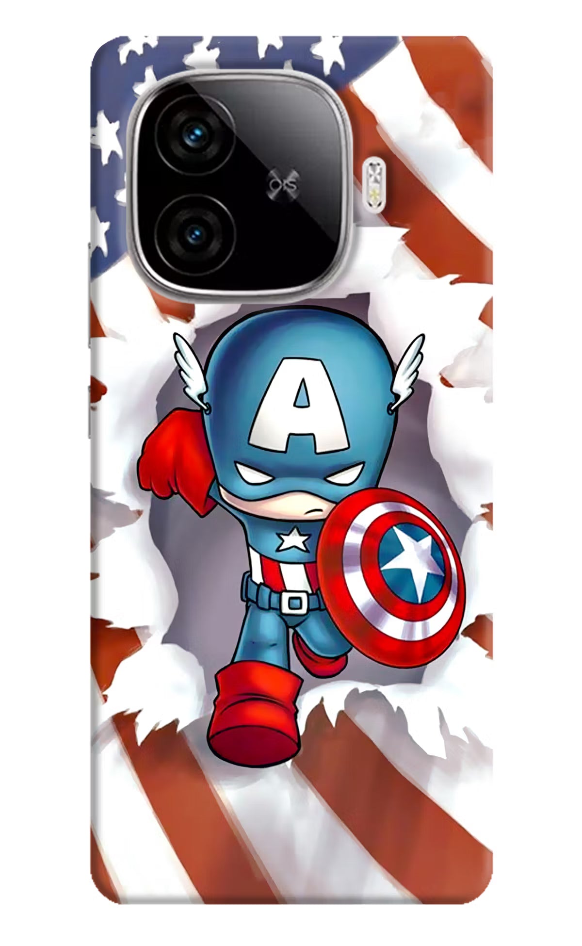 Captain America iQOO Neo 10R 5G Hard Case Back Cover by Casekaro