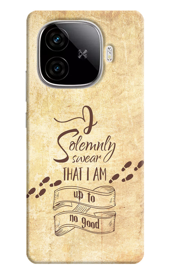 I Solemnly swear that i up to no good iQOO Neo 10R 5G Hard Case Back Cover by Casekaro
