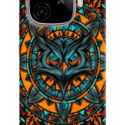 Angry Owl Art iQOO Neo 10R 5G Hard Case Back Cover by Casekaro