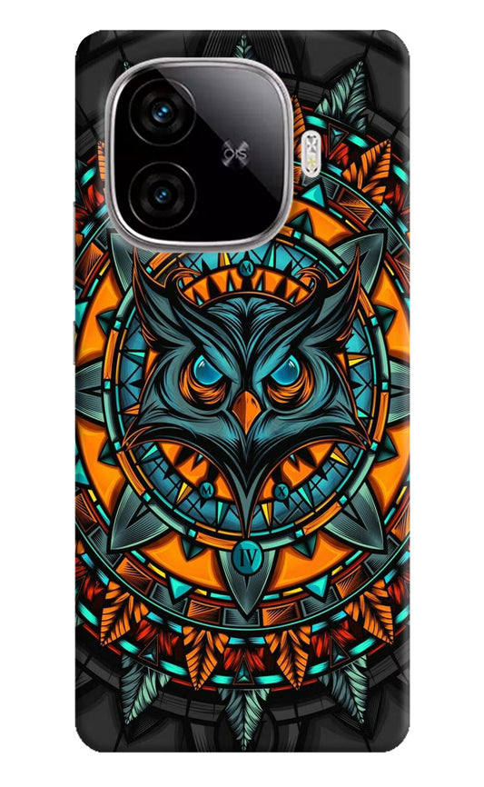 Angry Owl Art iQOO Neo 10R 5G Hard Case Back Cover by Casekaro