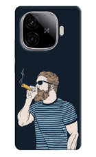 Smoking iQOO Neo 10R 5G Hard Case Back Cover by Casekaro