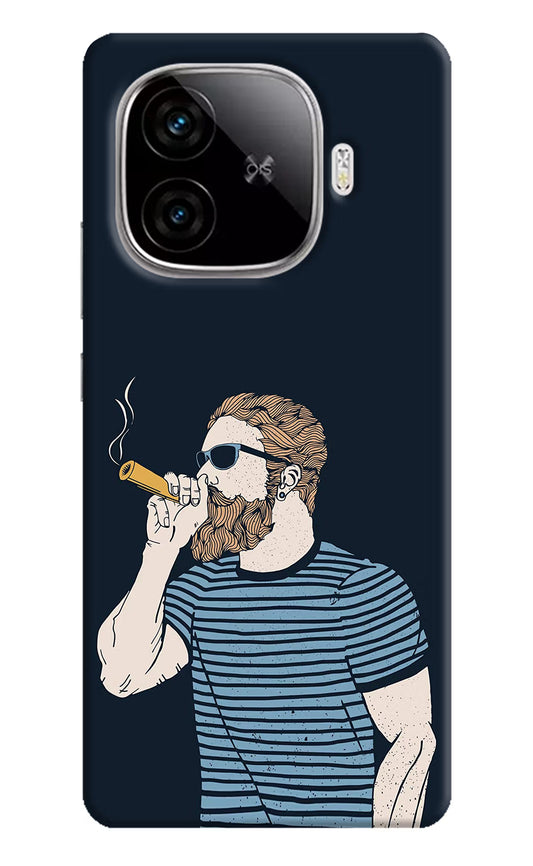 Smoking iQOO Neo 10R 5G Hard Case Back Cover by Casekaro