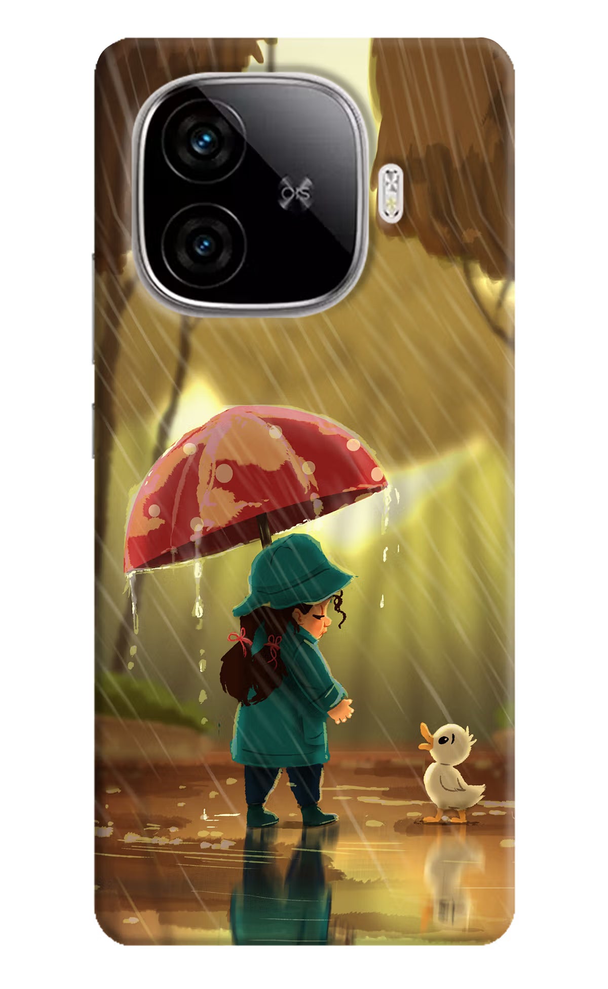 Rainy Day iQOO Neo 10R 5G Hard Case Back Cover by Casekaro
