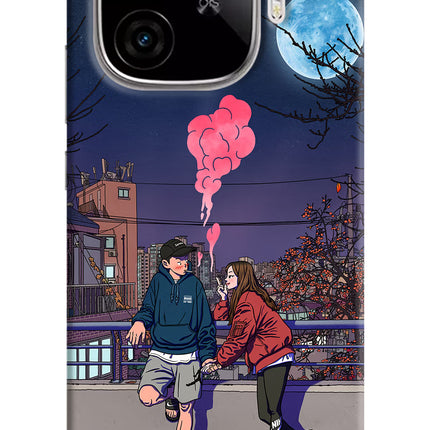 Chilling Couple iQOO Neo 10R 5G Hard Case Back Cover by Casekaro