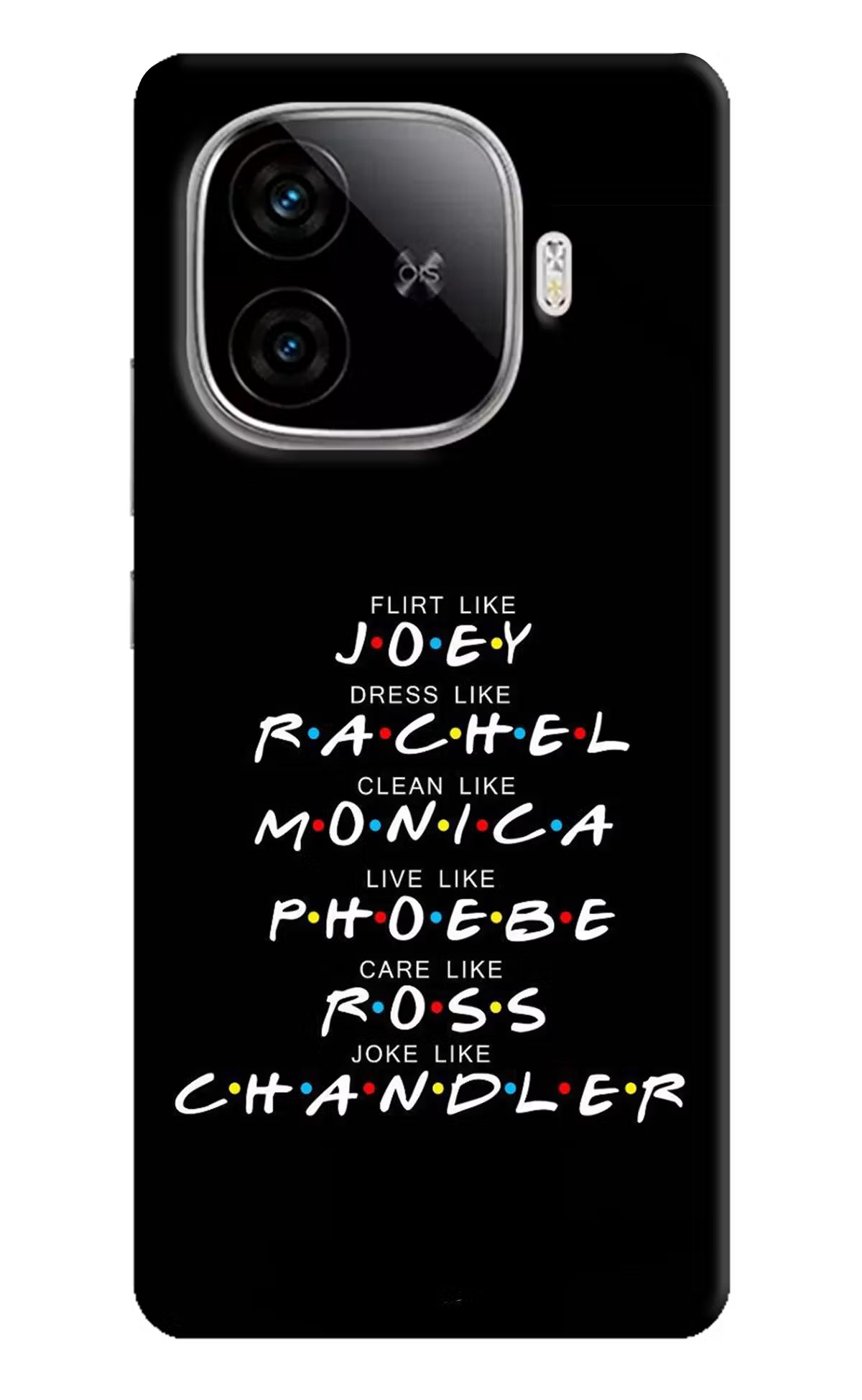 FRIENDS Character iQOO Neo 10R 5G Hard Case Back Cover by Casekaro