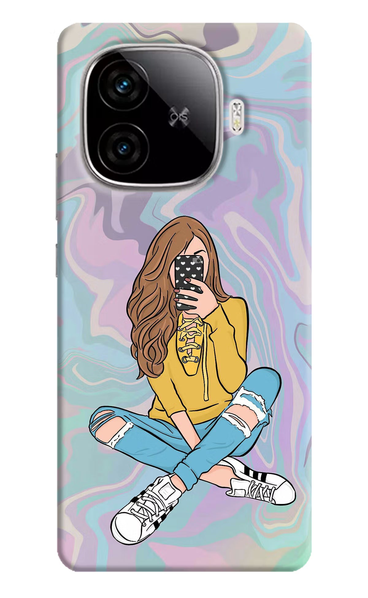 Selfie Girl iQOO Neo 10R 5G Hard Case Back Cover by Casekaro