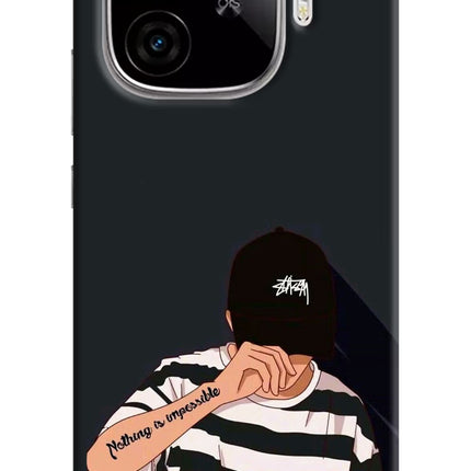 Aesthetic Boy iQOO Neo 10R 5G Hard Case Back Cover by Casekaro