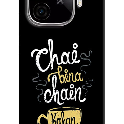 Chai Bina Chain Kaha Re iQOO Neo 10R 5G Hard Case Back Cover by Casekaro