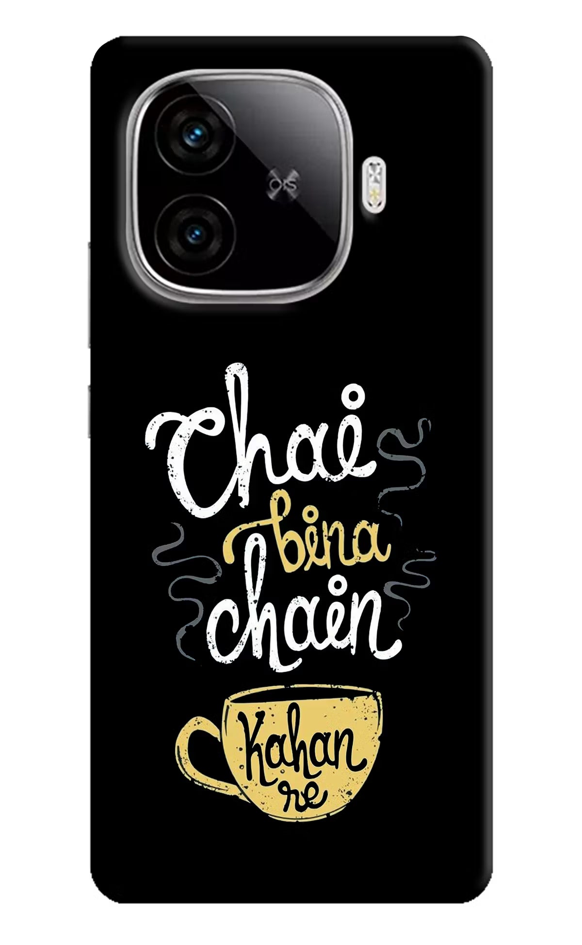 Chai Bina Chain Kaha Re iQOO Neo 10R 5G Hard Case Back Cover by Casekaro