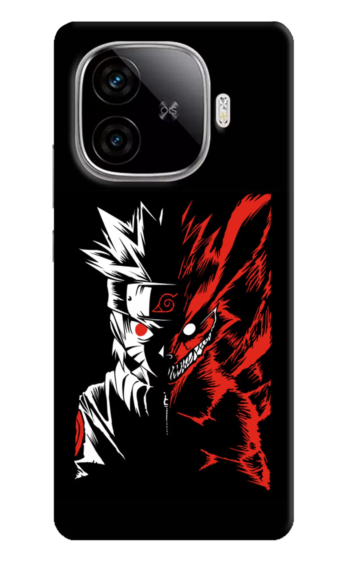 Naruto Two Face iQOO Neo 10R 5G Hard Case Back Cover by Casekaro
