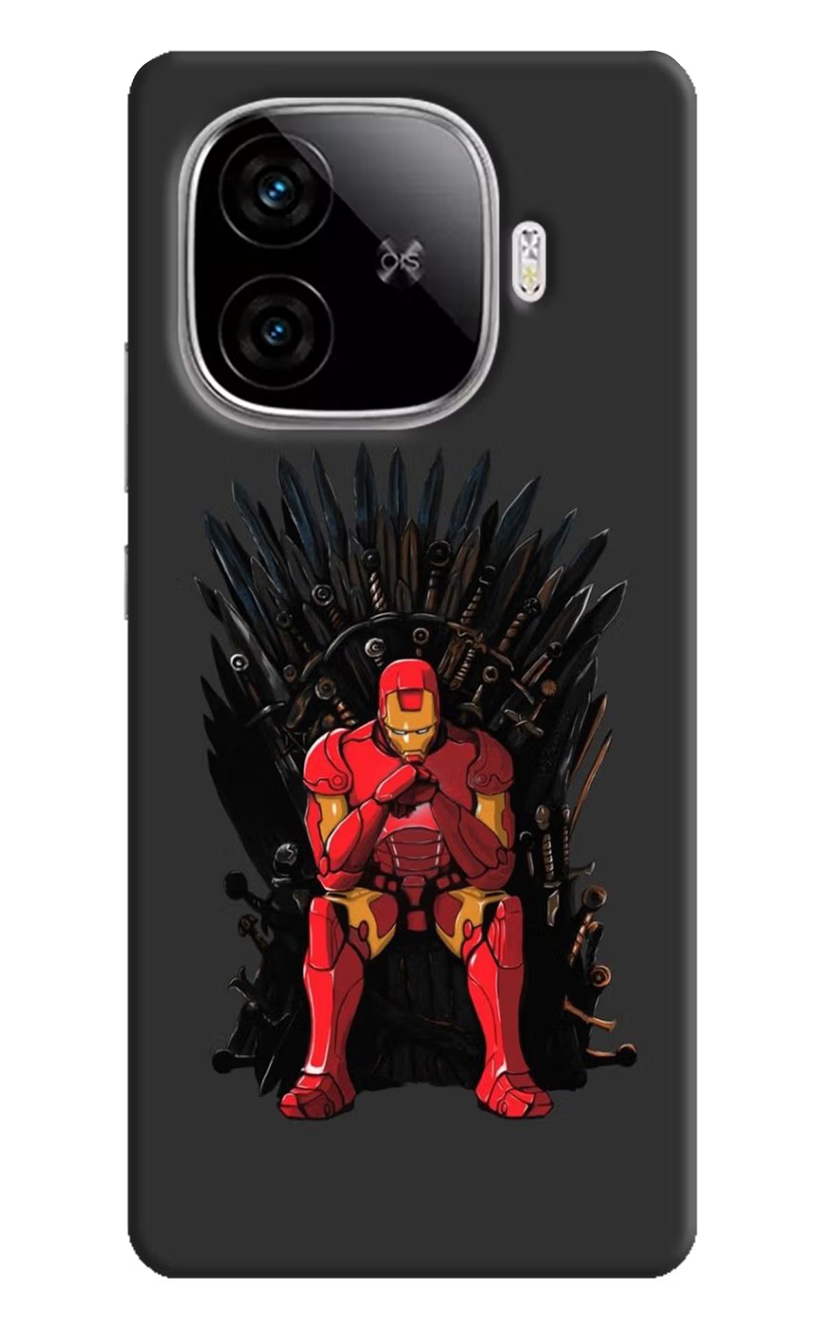 Ironman Throne iQOO Neo 10R 5G Hard Case Back Cover by Casekaro