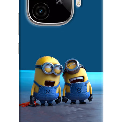 Minion Laughing iQOO Neo 10R 5G Hard Case Back Cover by Casekaro