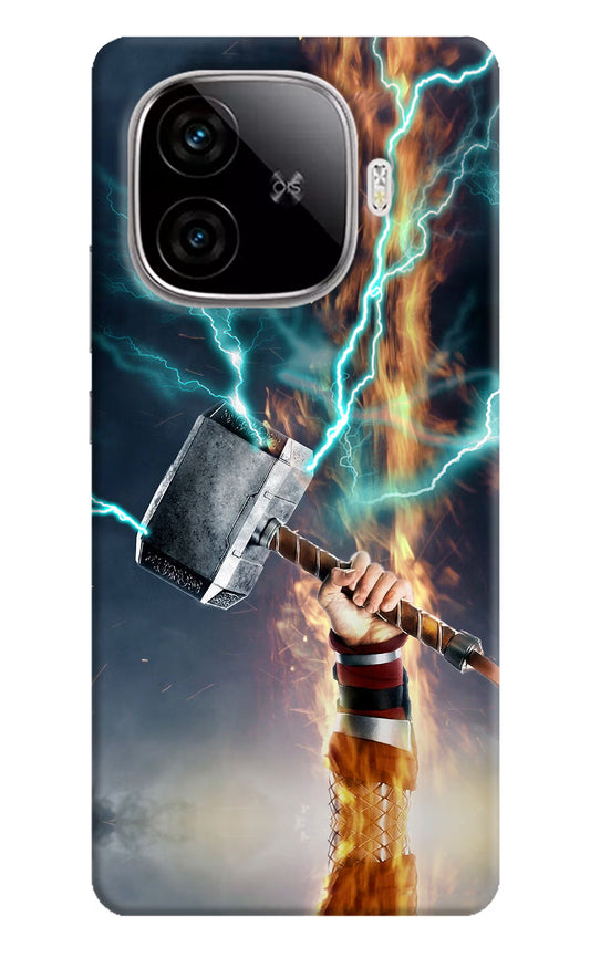 Thor Hammer Mjolnir iQOO Neo 10R 5G Hard Case Back Cover by Casekaro