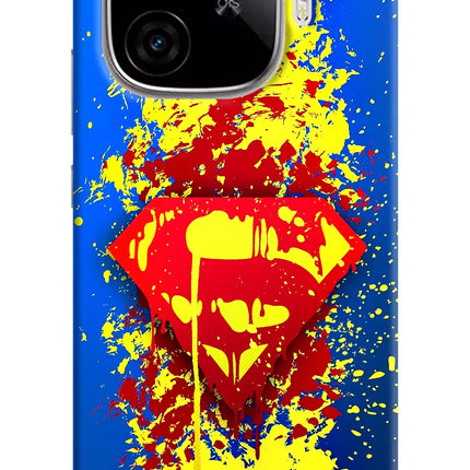 Superman logo iQOO Neo 10R 5G Hard Case Back Cover by Casekaro