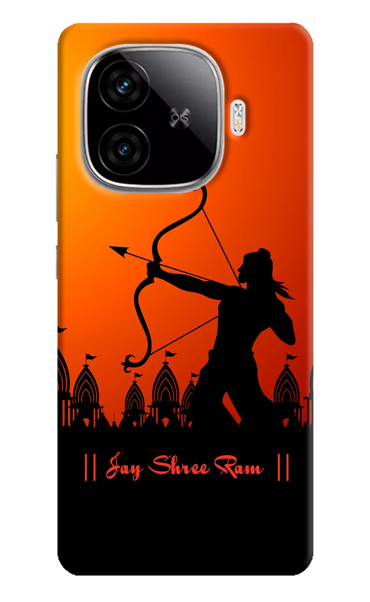 Lord Ram - 4 iQOO Neo 10R 5G Hard Case Back Cover by Casekaro