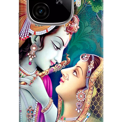 Lord Radha Krishna iQOO Neo 10R 5G Hard Case Back Cover by Casekaro