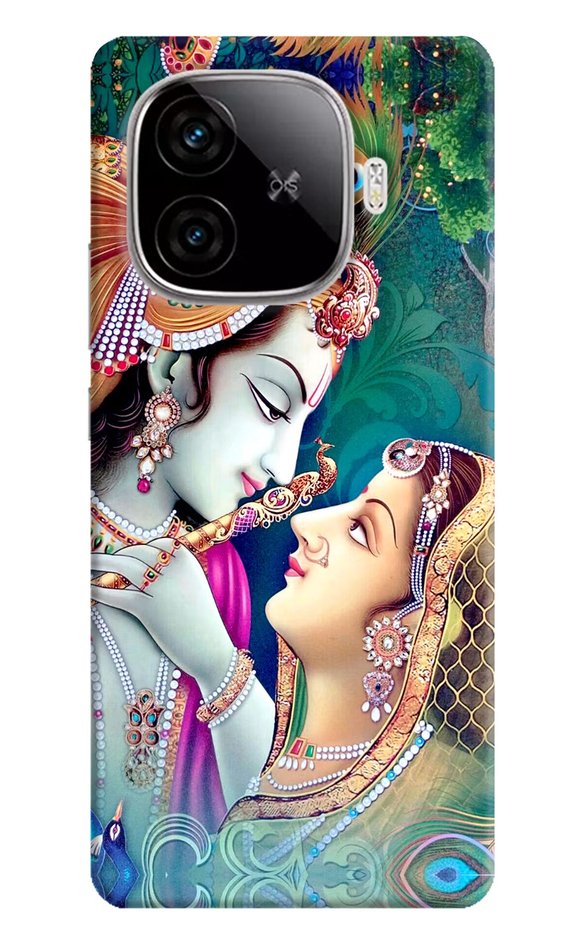 Lord Radha Krishna iQOO Neo 10R 5G Hard Case Back Cover by Casekaro