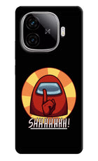 Among Us Shhh! iQOO Neo 10R 5G Hard Case Back Cover by Casekaro