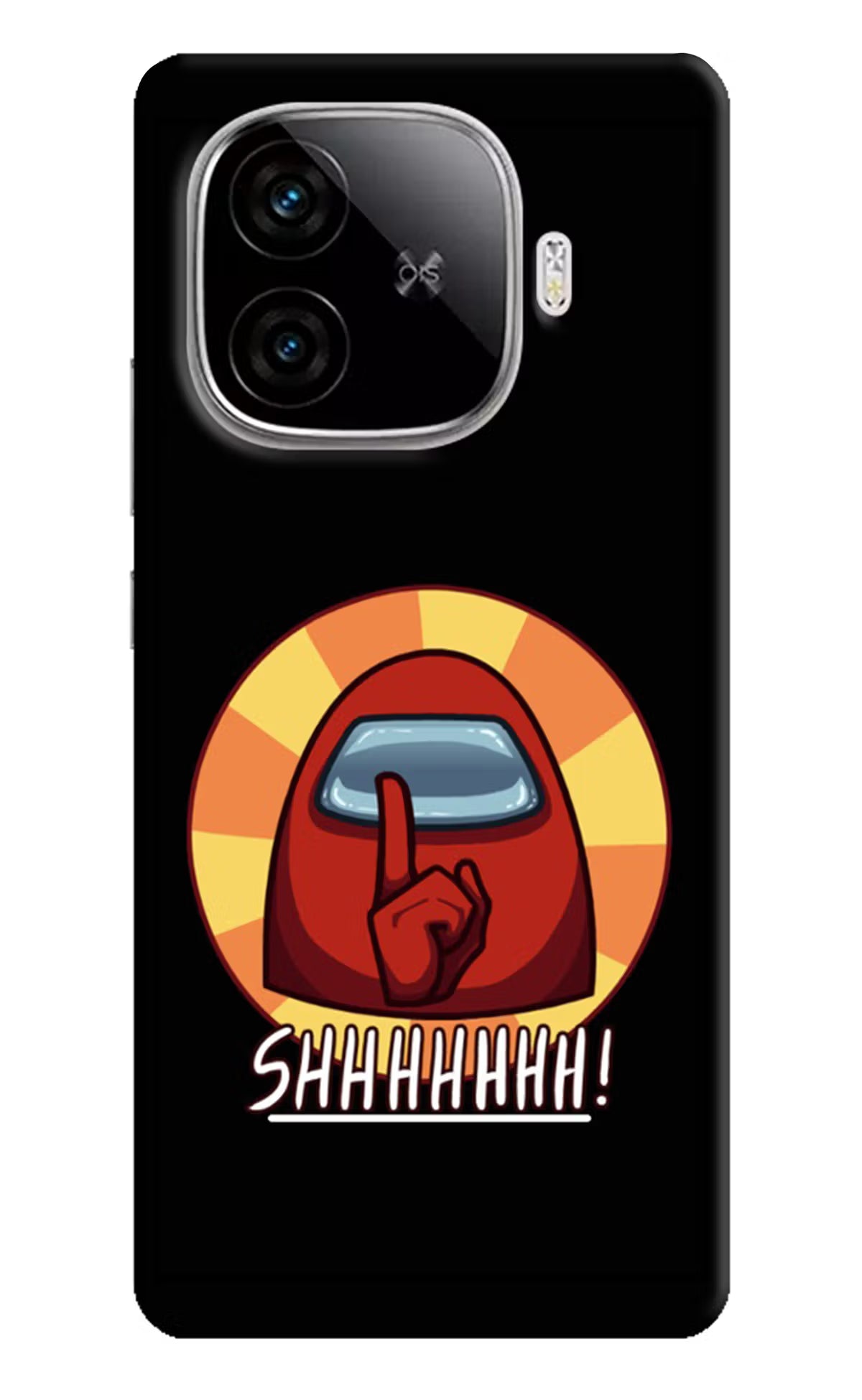 Among Us Shhh! iQOO Neo 10R 5G Hard Case Back Cover by Casekaro