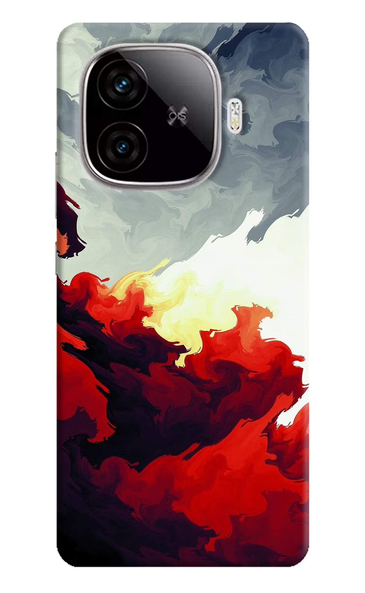 Fire Cloud iQOO Neo 10R 5G Hard Case Back Cover by Casekaro