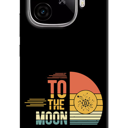 To the Moon iQOO Neo 10R 5G Hard Case Back Cover by Casekaro