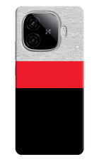 Tri Color Pattern iQOO Neo 10R 5G Hard Case Back Cover by Casekaro