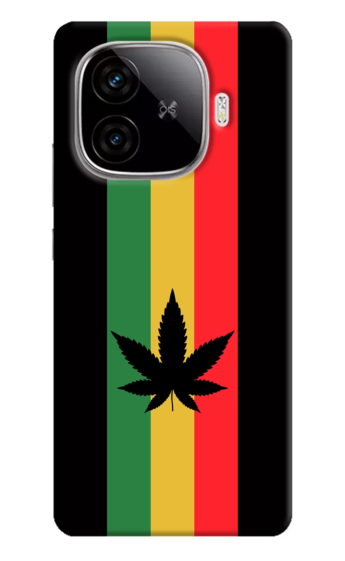 Weed Flag iQOO Neo 10R 5G Hard Case Back Cover by Casekaro