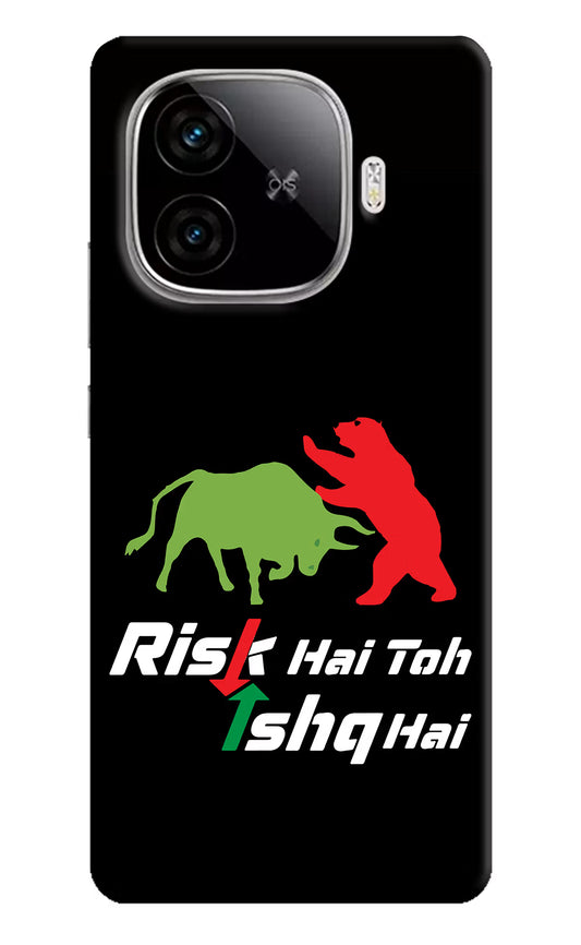 Risk Hai Toh Ishq Hai iQOO Neo 10R 5G Hard Case Back Cover by Casekaro